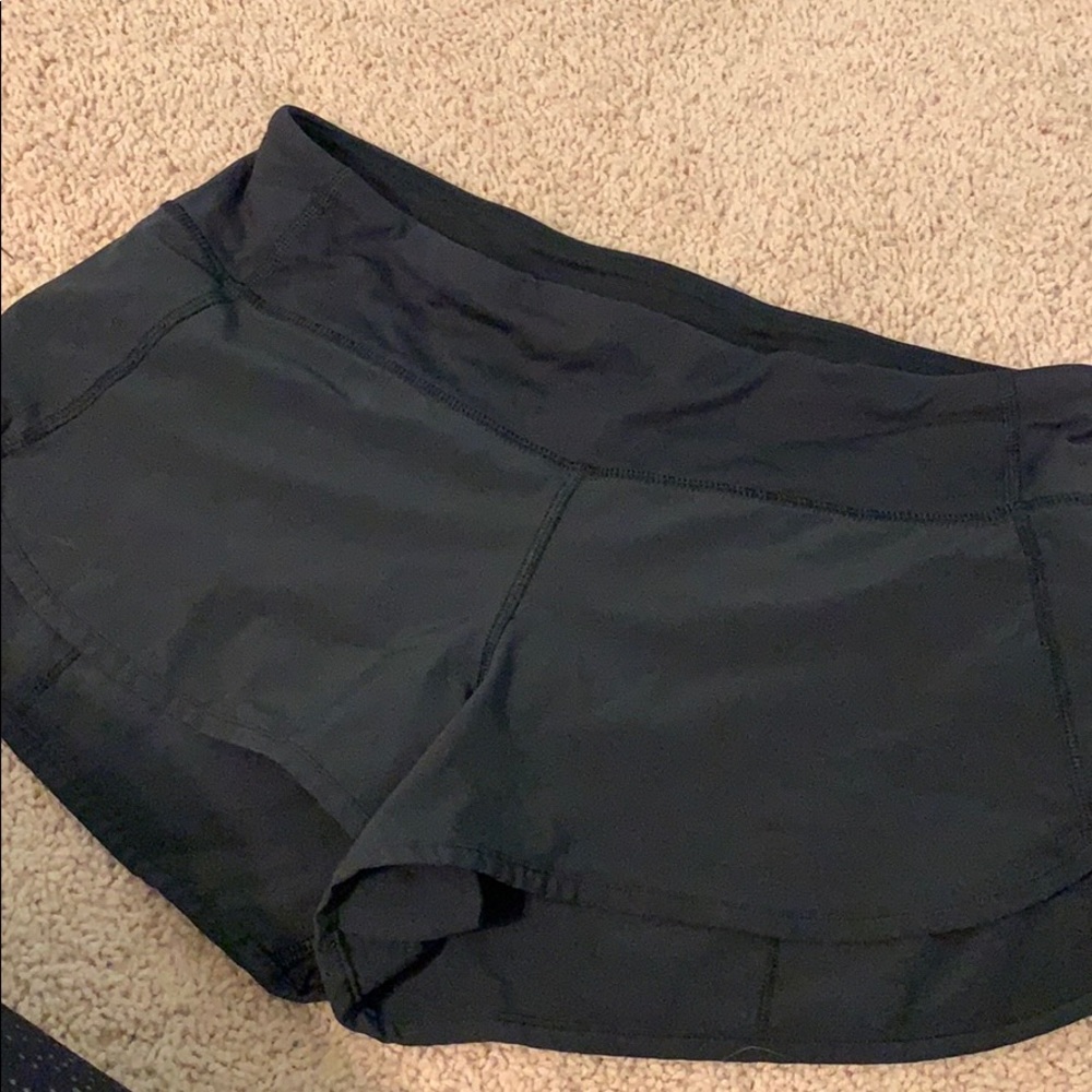 Lululemon Black Athletic Shorts
